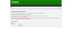 Desktop Screenshot of europcar-info.com