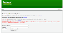 Tablet Screenshot of europcar-info.com